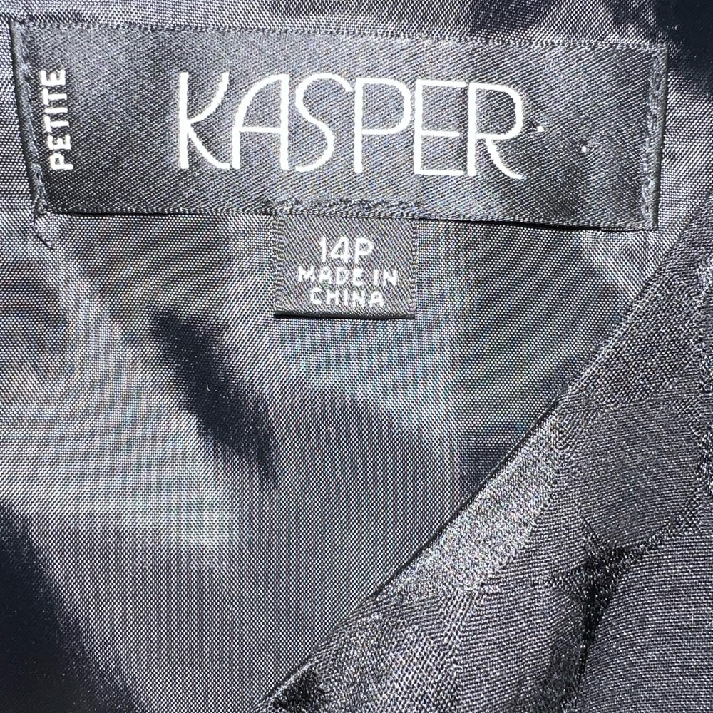 KASPER BLACK DRESS - Picture 3 of 3